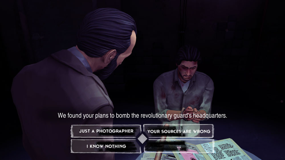 Katso lähemmin 1979 Revolution: Black Friday: interrogation
