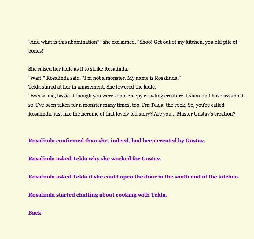 Katso lähemmin Bones of Rosalinda: discussion