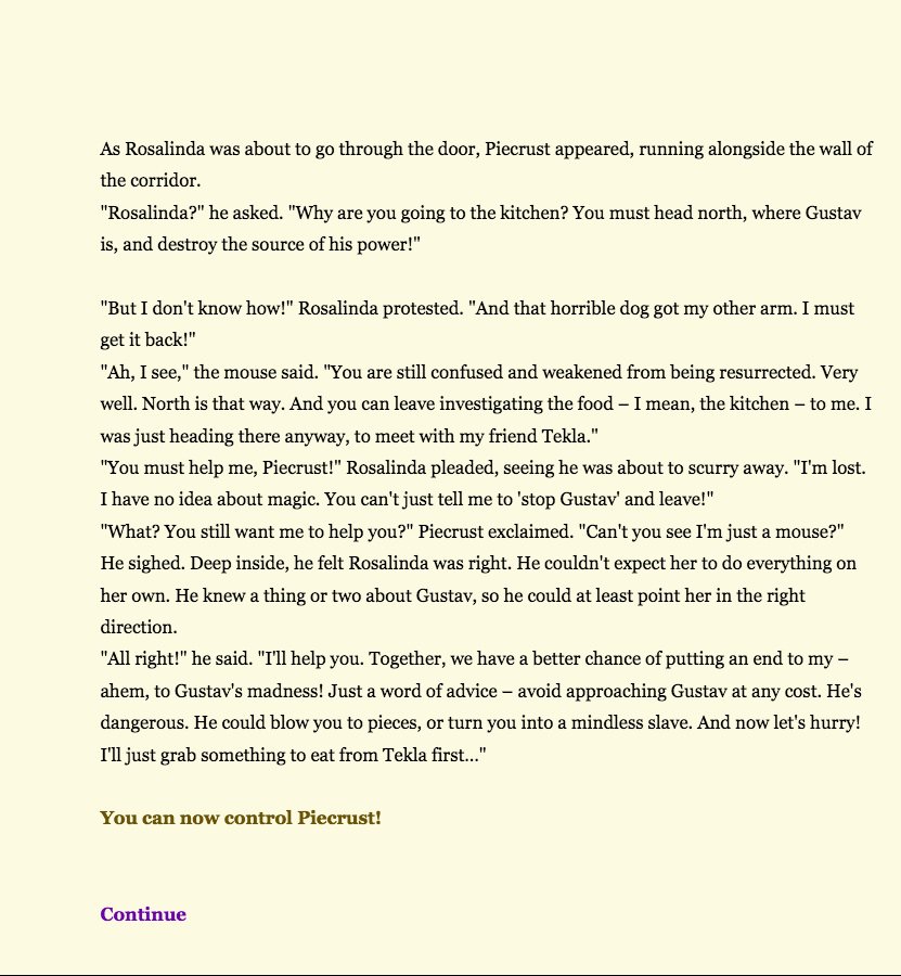 Katso lähemmin Bones of Rosalinda: prose