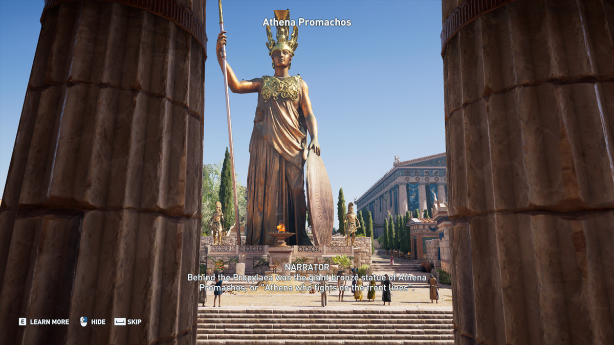 Katso lähemmin Discovery Tour Ancient Greece: Athena statue