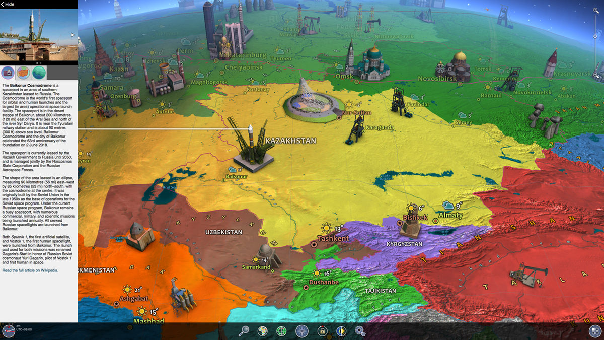 Katso lähemmin Earth 3d World Atlas: States