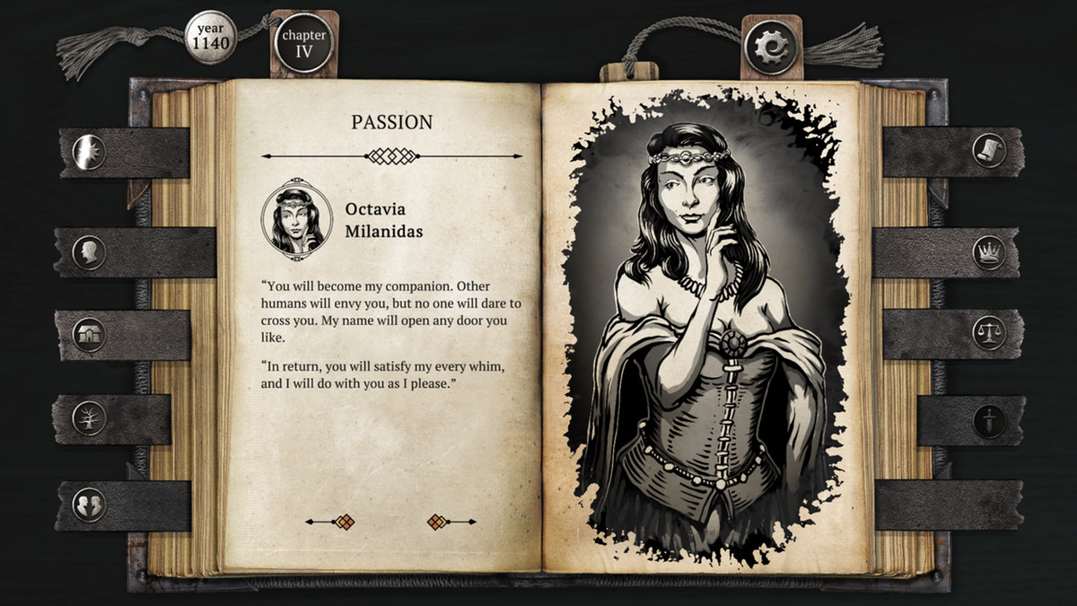 Katso lähemmin The Life and Suffering of Sir Brante: Octavia