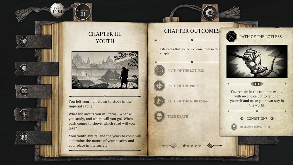Katso lähemmin The Life and Suffering of Sir Brante: outcomes chapter III