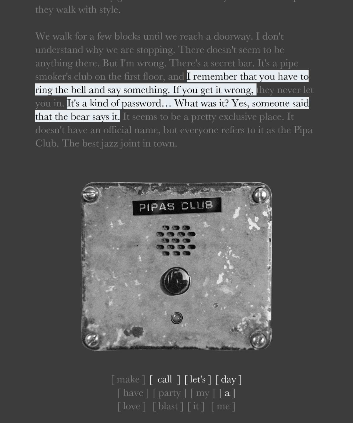 Katso lähemmin Unmemory: doorbell